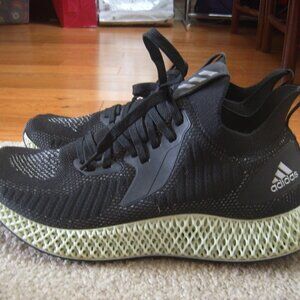 Size 10.5 - adidas AlphaEdge 4D Reflective Core Black Shoes/Sneakers